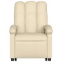 Verstellbarer Stoff-Fußmassagestuhl in Cremefarbe. von , Sessel - Ref: Foro24-3204113, Preis: 271,86 €, Rabatt: %