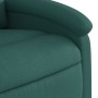 Sillón reclinable de masaje eléctrico tela verde oscuro by , Armchairs - Ref: Foro24-3204158, Price: 254,26 €, Discount: %