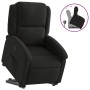 Sillón reclinable elevable tela negro de , Sillones - Ref: Foro24-3204166, Precio: 260,60 €