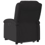 Sillón reclinable elevable tela negro de , Sillones - Ref: Foro24-3204166, Precio: 265,90 €, Descuento: %