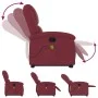 Verstellbarer Massage-Fernsehsessel aus rotem Stoff von , Sessel - Ref: Foro24-3204179, Preis: 292,35 €, Rabatt: %