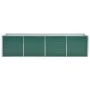 Arriate de jardín de acero galvanizado verde 320x80x77 cm de vidaXL, Maceteros y jardineras - Ref: Foro24-44845, Precio: 100,...