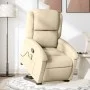 Verstellbarer Stoff-Fußmassagestuhl in Cremefarbe. von , Sessel - Ref: Foro24-3204185, Preis: 291,77 €, Rabatt: %