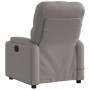 Sillón reclinable de masaje eléctrico tela gris taupe by , Armchairs - Ref: Foro24-3204706, Price: 277,86 €, Discount: %