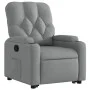 Hellgrauer Stoff-Liegesessel mit Aufstehhilfe. von , Sessel - Ref: Foro24-3204710, Preis: 274,90 €, Rabatt: %