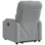 Hellgrauer Stoff-Liegesessel mit Aufstehhilfe. von , Sessel - Ref: Foro24-3204710, Preis: 274,90 €, Rabatt: %