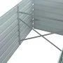 Arriate de jardín de acero galvanizado verde 320x80x77 cm de vidaXL, Maceteros y jardineras - Ref: Foro24-44845, Precio: 100,...