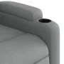 Hellgrauer Stoff-Liegesessel mit Aufstehhilfe. von , Sessel - Ref: Foro24-3204710, Preis: 274,90 €, Rabatt: %