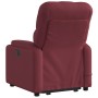 Sillón reclinable de masaje elevable tela rojo tinto by , Armchairs - Ref: Foro24-3204725, Price: 281,65 €, Discount: %