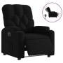 Sillón reclinable eléctrico de tela negro by , Armchairs - Ref: Foro24-3204688, Price: 234,90 €, Discount: %