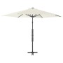 Gartenschirm mit Stahlstange 300 cm Sand von vidaXL, Sonnenschirme - Ref: Foro24-44886, Preis: 138,87 €, Rabatt: %