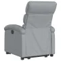 Elektrischer verstellbarer Aufstehsessel aus hellem grauem Stoff. von , Sessel - Ref: Foro24-3204002, Preis: 320,20 €, Rabatt: %