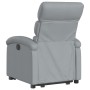 Sillón eléctrico reclinable elevable de tela gris claro by , Armchairs - Ref: Foro24-3204002, Price: 295,57 €, Discount: %