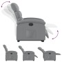 Sillón eléctrico reclinable elevable de tela gris claro by , Armchairs - Ref: Foro24-3204002, Price: 295,57 €, Discount: %