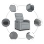 Sillón eléctrico reclinable elevable de tela gris claro by , Armchairs - Ref: Foro24-3204002, Price: 295,57 €, Discount: %