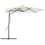 Gartenschirm mit Stahlstange 300 cm Sand von vidaXL, Sonnenschirme - Ref: Foro24-44886, Preis: 138,87 €, Rabatt: %