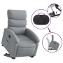 Sillón eléctrico reclinable elevable de tela gris claro by , Armchairs - Ref: Foro24-3204002, Price: 295,57 €, Discount: %