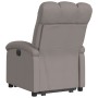 Sillón eléctrico reclinable elevable de tela gris taupe by , Armchairs - Ref: Foro24-3204124, Price: 298,05 €, Discount: %