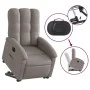 Sillón eléctrico reclinable elevable de tela gris taupe by , Armchairs - Ref: Foro24-3204124, Price: 324,50 €, Discount: %