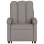 Sillón eléctrico reclinable elevable de tela gris taupe by , Armchairs - Ref: Foro24-3204124, Price: 324,50 €, Discount: %