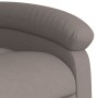 Sillón eléctrico reclinable elevable de tela gris taupe by , Armchairs - Ref: Foro24-3204124, Price: 298,05 €, Discount: %