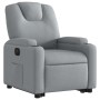 Sillón eléctrico reclinable elevable de tela gris claro by , Armchairs - Ref: Foro24-3204392, Price: 301,29 €, Discount: %