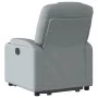 Sillón eléctrico reclinable elevable de tela gris claro by , Armchairs - Ref: Foro24-3204392, Price: 342,15 €, Discount: %