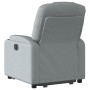 Sillón eléctrico reclinable elevable de tela gris claro by , Armchairs - Ref: Foro24-3204392, Price: 301,29 €, Discount: %