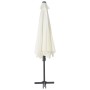 Sombrilla de jardín con palo de acero 300 cm arena de vidaXL, Sombrillas - Ref: Foro24-44886, Precio: 138,80 €