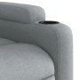 Elektrischer verstellbarer Aufstehsessel aus hellem grauem Stoff. von , Sessel - Ref: Foro24-3204392, Preis: 301,29 €, Rabatt: %