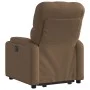 Sillón eléctrico reclinable elevable de tela marrón de , Sillones - Ref: Foro24-3204738, Precio: 340,78 €, Descuento: %