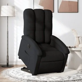 Sillón eléctrico reclinable elevable de tela negro by , Armchairs - Ref: Foro24-3204118, Price: 322,14 €, Discount: %