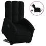 Sillón eléctrico reclinable elevable de tela negro de , Sillones - Ref: Foro24-3204118, Precio: 322,08 €, Descuento: %