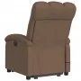 Sillón de masaje eléctrico reclinable elevable tela marrón by , Armchairs - Ref: Foro24-3204132, Price: 354,98 €, Discount: %