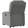 Sillón de masaje eléctrico reclinable elevable tela gris oscuro by , Armchairs - Ref: Foro24-3204201, Price: 342,33 €, Discou...