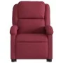 Sillón de masaje elevable eléctrico tela rojo tinto by , Armchairs - Ref: Foro24-3204203, Price: 341,47 €, Discount: %