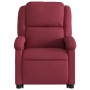Sillón de masaje elevable eléctrico tela rojo tinto by , Armchairs - Ref: Foro24-3204203, Price: 330,08 €, Discount: %