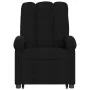 Sillón de masaje eléctrico reclinable elevable tela negro by , Armchairs - Ref: Foro24-3204130, Price: 351,34 €, Discount: %