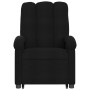 Sillón de masaje eléctrico reclinable elevable tela negro by , Armchairs - Ref: Foro24-3204130, Price: 329,46 €, Discount: %