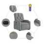 Sillón de masaje eléctrico reclinable elevable tela gris claro de , Sillones - Ref: Foro24-3204746, Precio: 387,28 €, Descuen...