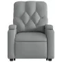 Sillón de masaje eléctrico reclinable elevable tela gris claro de , Sillones - Ref: Foro24-3204746, Precio: 387,28 €, Descuen...