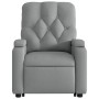 Sillón de masaje eléctrico reclinable elevable tela gris claro by , Armchairs - Ref: Foro24-3204746, Price: 359,83 €, Discoun...