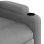 Sillón de masaje eléctrico reclinable elevable tela gris claro de , Sillones - Ref: Foro24-3204746, Precio: 387,28 €, Descuen...