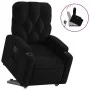 Sillón reclinable elevable tela negro by , Armchairs - Ref: Foro24-3204712, Price: 279,43 €, Discount: %