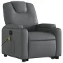 Elektrischer Aufsteh-Massagesessel aus grauem Kunstleder von , Sessel - Ref: Foro24-3204454, Preis: 370,87 €, Rabatt: %