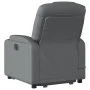 Sillón de masaje elevable eléctrico cuero sintético gris by , Armchairs - Ref: Foro24-3204454, Price: 370,72 €, Discount: %