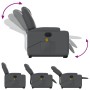 Sillón de masaje elevable eléctrico cuero sintético gris by , Armchairs - Ref: Foro24-3204454, Price: 346,23 €, Discount: %