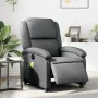 Sillón de masaje reclinable eléctrico cuero sintético gris de , Sillones - Ref: Foro24-3204222, Precio: 255,76 €, Descuento: %