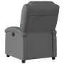 Elektrischer verstellbarer Massagestuhl aus grauem Kunstleder. von , Sessel - Ref: Foro24-3204222, Preis: 255,81 €, Rabatt: %