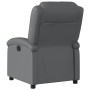 Sillón de masaje reclinable eléctrico cuero sintético gris by , Armchairs - Ref: Foro24-3204222, Price: 248,50 €, Discount: %